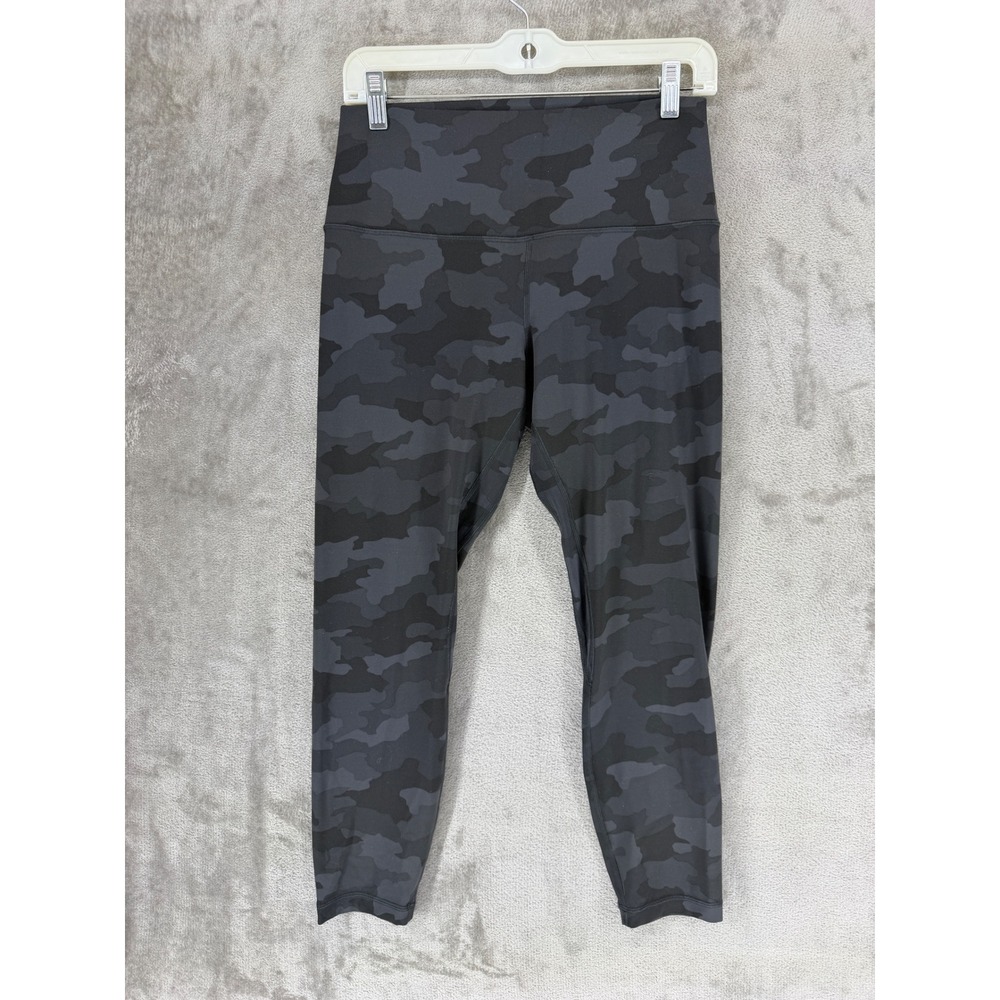 Lululemon Align High Rise Pant 25 Heritage 365 Camo Deep Coal Multi LW5DLXS 10